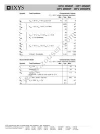 IXFV20N80PS Datasheet Page 2