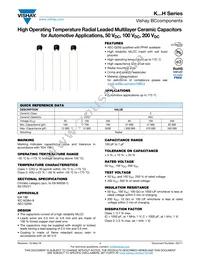 K103J20C0GH63H5H Datasheet Cover