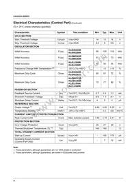 KA5L0380RTU Datasheet Page 5