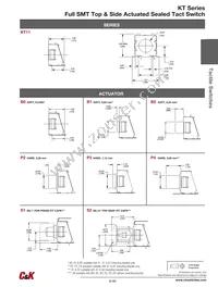 KT11P3SA1M35LFG Datasheet Page 2