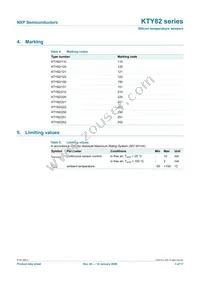 KTY82/120/DG/B2 Datasheet Page 3