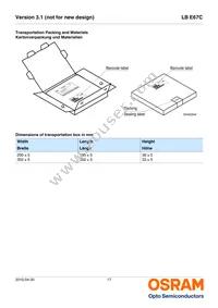 LB E67C-Q1S2-35-1-Z Datasheet Page 17