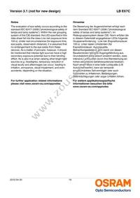 LB E67C-Q1S2-35-1-Z Datasheet Page 18