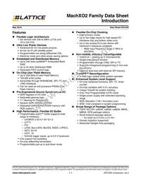 LCMXO2-1200ZE-2TG100IR1 Datasheet Page 2