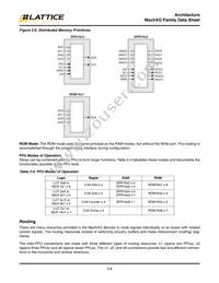 LCMXO640E-5F256C Datasheet Page 9