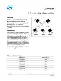 LD29300D2M50 Datasheet Cover