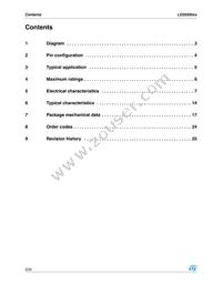 LD29300D2M50 Datasheet Page 2