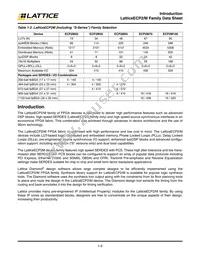 LFE2M70SE-7F900C Datasheet Page 3