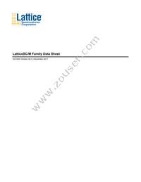 LFSCM3GA80EP1-7FC1704C Datasheet Cover