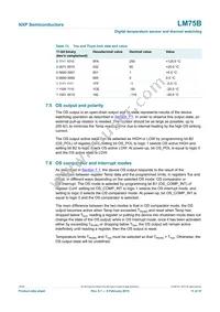 LM75BD Datasheet Page 11