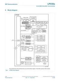 LPC824M201JHI33Y Datasheet Page 5