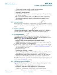 LPC824M201JHI33Y Datasheet Page 14