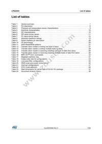 LPS22HHTR Datasheet Page 5