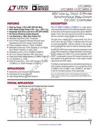 LTC3892MPUH-2#PBF Datasheet Cover