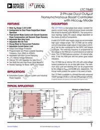 LTC7840HUFD#TRPBF Datasheet Cover