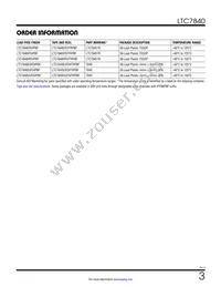 LTC7840HUFD#TRPBF Datasheet Page 3