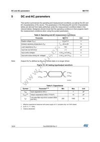 M41T01M6F Datasheet Page 18