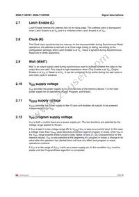 M58LT128HST8ZA6F TR Datasheet Page 13