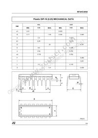 M74HC4050TTR Datasheet Page 5