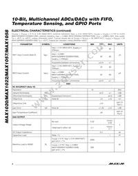 MAX1058BETM+T Datasheet Page 4