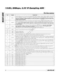 MAX1209ETL+G3U Datasheet Page 12