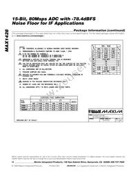 MAX1428ETN+TD Datasheet Page 18