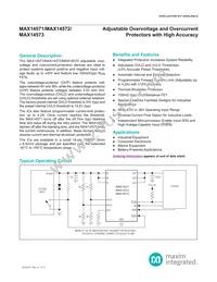 MAX14571EUD/V+ Datasheet Cover