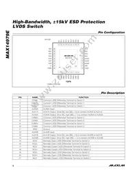 MAX14979EETX+GH7 Datasheet Page 6