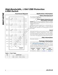 MAX14979EETX+GH7 Datasheet Page 8