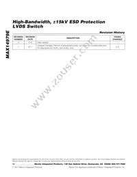 MAX14979EETX+GH7 Datasheet Page 10