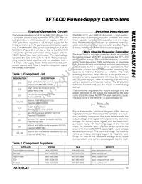 MAX1513AETP+ Datasheet Page 13