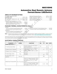 MAX16948AGEE/V+ Datasheet Page 2