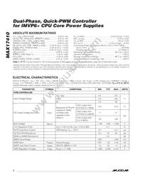 MAX17410GTM+T Datasheet Page 2