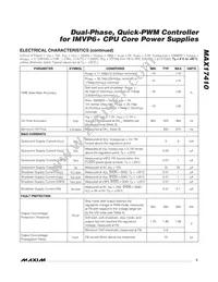 MAX17410GTM+T Datasheet Page 3