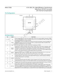 MAX17506ATP+T Datasheet Page 11