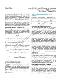 MAX17506ATP+T Datasheet Page 14