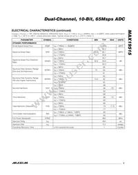 MAX19515ETM+T Datasheet Page 3