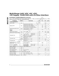 MAX199ACAI+T Datasheet Page 4