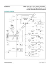 MAX20345AEWN+T Datasheet Page 2