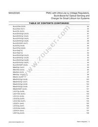 MAX20345AEWN+T Datasheet Page 5