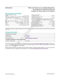 MAX20345AEWN+T Datasheet Page 8