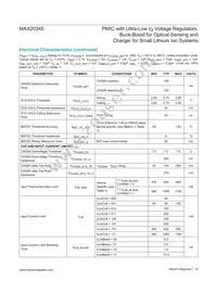 MAX20345AEWN+T Datasheet Page 10