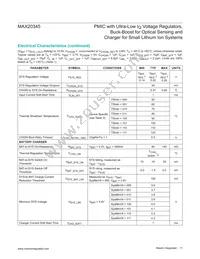 MAX20345AEWN+T Datasheet Page 11