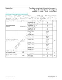 MAX20345AEWN+T Datasheet Page 13