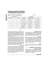 MAX214EPI+G126 Datasheet Page 8