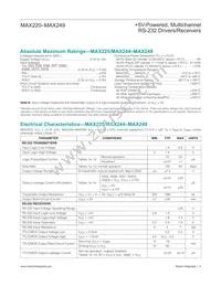 MAX244CQH+DG002 Datasheet Page 8