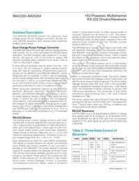 MAX244CQH+DG002 Datasheet Page 14