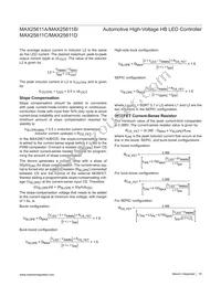 MAX25611AATC/VY+ Datasheet Page 16
