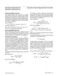 MAX25611AATC/VY+ Datasheet Page 18