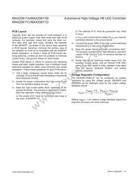 MAX25611AATC/VY+ Datasheet Page 19